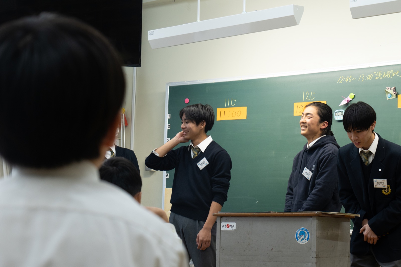 読み聞かせ活動の様子